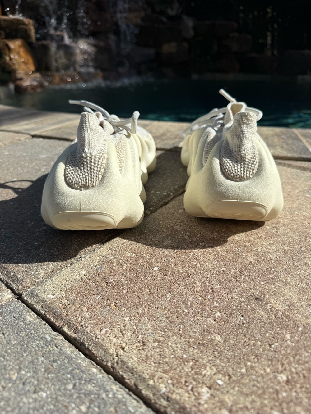 Adidas Yeezy Boost 450 Cloud White Mens Athletic Shoes - Picture 4 of 8
